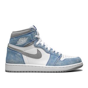 NIKE AIR JORDAN 1 RETRO HIGH OG HYPER ROYAL/WHITE - NIB - MENS SIZE 7